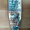 23. 'Keith' David Bromley customised skateboard deck