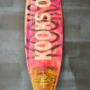 37. 'Kooks Only' David Bromley customised surfboard