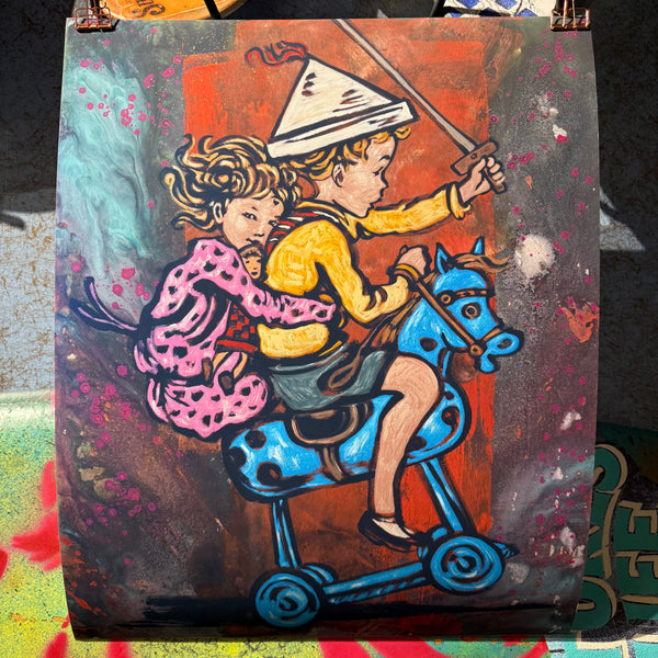 8. PRE-ORDER 'Go Forth' David Bromley. High pigment print. Edition of 60.
