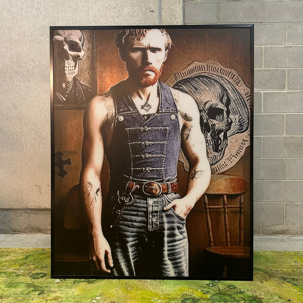 ‘Like Vincent’ Light Box. Edition of 12. 150 x 120cm