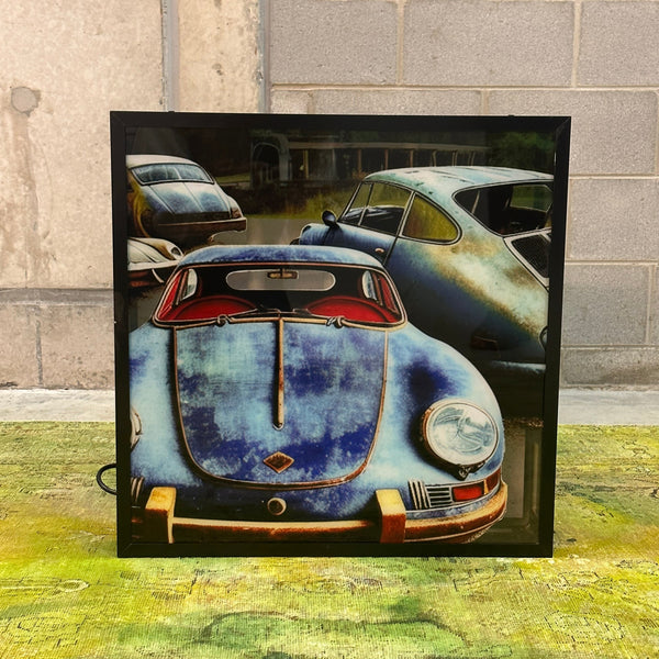 ‘Well Worn’ Light Box. Edition of 12. 60 x 60cm