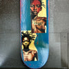 13. 'My Tribe' David Bromley customised skateboard deck. 81 x 21cm