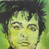 'Billie Joe Armstrong' David Bromley. Acrylic on board. 53 x 46cm