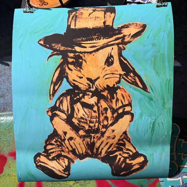 9. PRE-ORDER 'Thumper' David Bromley. High pigment print. Edition of 60.
