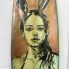 11. 'I Don't Know The Future' David Bromley customised surfboard. 200cm