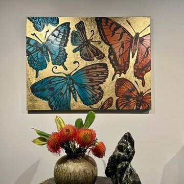 Butterflies on Gold I