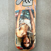 6. 'Rebel Youth' David Bromley customised skateboard deck. 79 x 21cm