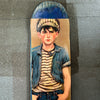 27. 'Mr. Wolf' David Bromley customised skateboard deck