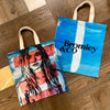 'Rosie' Large Cotton Canvas Tote by Bromley Studio. 59 x 54cm