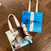 'All Eyes On Belinda' Mini Cotton Canvas Tote by Bromley Studio