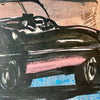 'Sunday Drive' David Bromley. Acrylic and oil on canvas. 120 x 150cm