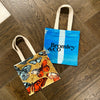 'Golden Butterflies' Mini Cotton Canvas Tote by Bromley Studio