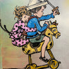 'Go Forth' David Bromley. Acrylic and oil on canvas. 162 x 130cm