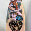 18. 'Heartbreaker' David Bromley customised surfboard 180cm