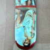 4. 'Been A Long Time' David Bromley customised skate board deck. 79 x 20cm