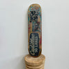 1. '50 Lanes' David Bromley customised skateboard deck. 80 x 20cm