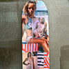 14. 'My Crew' David Bromley customised skateboard deck. 78 x 20cm