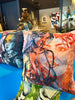 'The Signature III' Velvet Cushion by Bromley Studio. 60 x 60cm