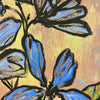 'Velvet Blooms III' David Bromley. Acrylic on canvas. 90 x 60cm