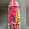 11. 'Roller Dog' David Bromley customised skateboard deck. 79 x 20cm