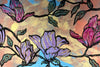 'Velvet Blooms II' David Bromley. Acrylic on canvas. 60 x 90cm