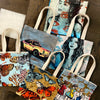 'All Eyes On Belinda' Mini Cotton Canvas Tote by Bromley Studio