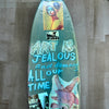 34. 'Art Is Jealous' David Bromley customised surfboard