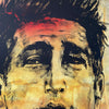 'The Odd Pair' David Bromley. Acrylic on canvas. 180 x 180cm