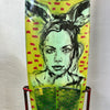 20. 'Last Paradise' David Bromley customised surfboard 157cm