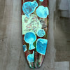 28. 'Potters Paradise' David Bromley customised surfboard. 280cm
