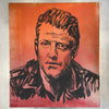 'Josh Homme' David Bromley. Acrylic on board. 53 x 46cm