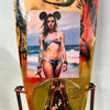 10. 'Amongst Nature' David Bromley customised surfboard. 180cm