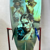 17. 'Captain Goodvibes' David Bromley customised surfboard. 185cm