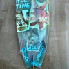 34. 'Art Is Jealous' David Bromley customised surfboard