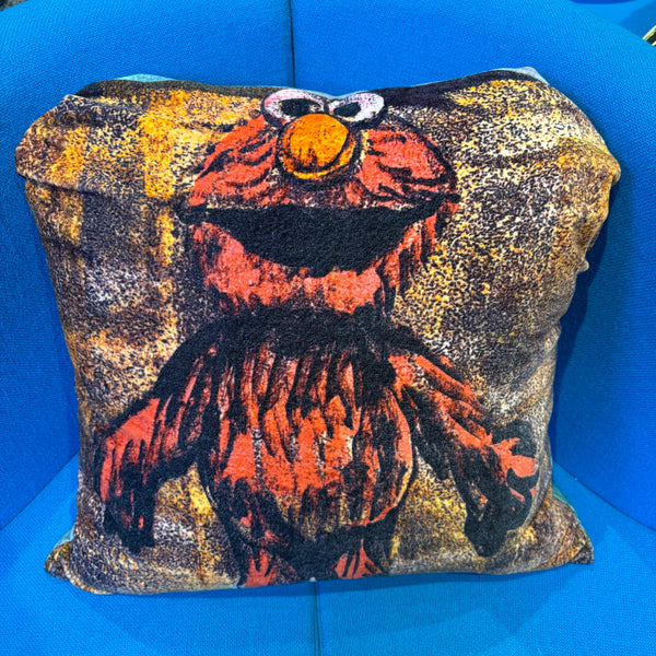 'ELMO' VELVET SQ CUSHION  DAVID BROMLEY 60 x 60cm