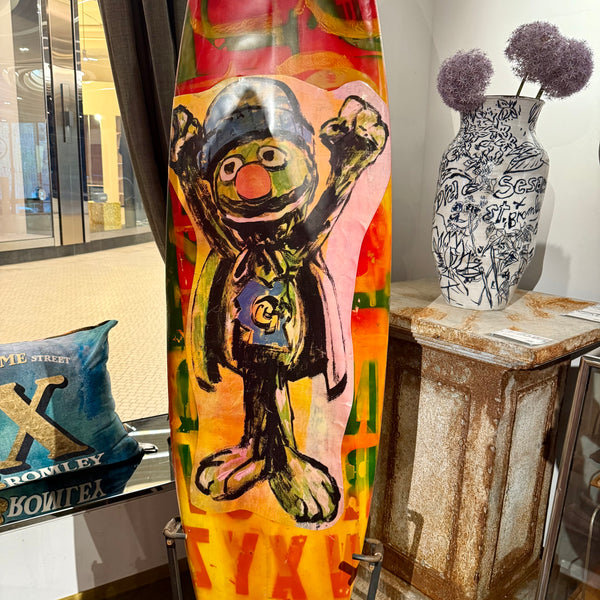 4. Sesame Street x Bromley Surfboard, 200cm H x 48cm W