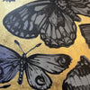 'Midnight Butterflies' David Bromley, Acrylic on canvas with gold leaf gilding, 150cm x 120cm