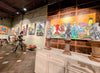 2. 'In Your Neighbourhood' David Bromley. Acrylic on canvas. 160 x 280cm