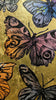 'Sunset Butterflies. David Bromley, Acrylic on canvas with gold leaf gilding. 150cm x 120cm.