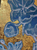 'Alexis' David Bromley, Acrylic on Canvas with gold leaf gilding, 150 x 120cm