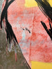 'Rosie' David Bromley, Acrylic on Canvas with silver leaf gilding, 150cm x 120cm,