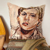 'Sundays' Linen Cushion by Bromley Studio. 60 x 60cm