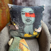 'Milan' ' Velvet Cushion by Bromley Studio. 60 x 60cm