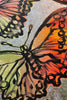 'Autumn Butterflies' David Bromley, Acrylic on Canvas with silver leaf gilding, 90cm x 60cm