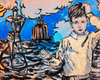 7. PRE-ORDER 'The Young Artist By The Sea' David Bromley. High pigment print. Edition of 60.