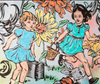10. PRE-ORDER 'Playtime with the Easter Bunny' David Bromley. High pigment print. Edition of 60.