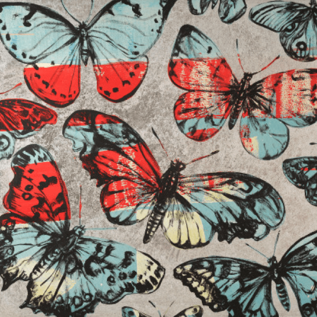 Silver Butterflies III