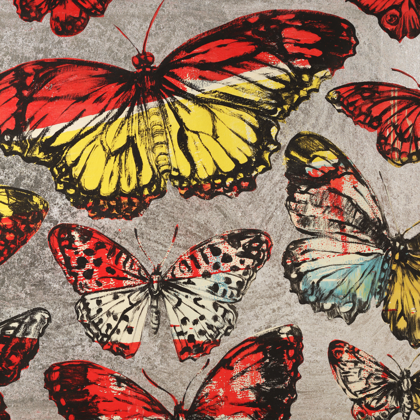 ‘Silver Butterflies’ David Bromley. High Pigment Print