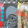 ‘Teen Angels’ Gorè. Mixed media and acrylic on timber. 120 x 90cm (135 x 105cm frame size).