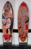 2. 'Surfology' David Bromley customised surfboard. 185cm